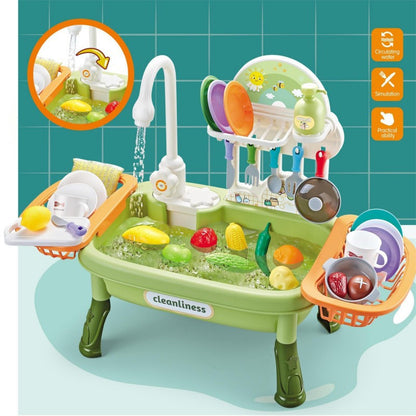 子供用おままごとキッチンセット  食器洗いごっこ