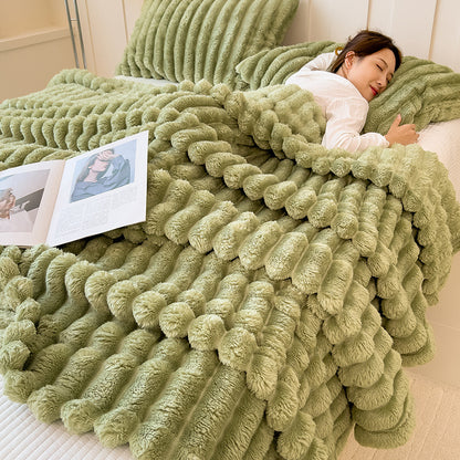 ふわふわ毛布