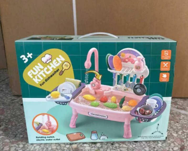 子供用おままごとキッチンセット  食器洗いごっこ